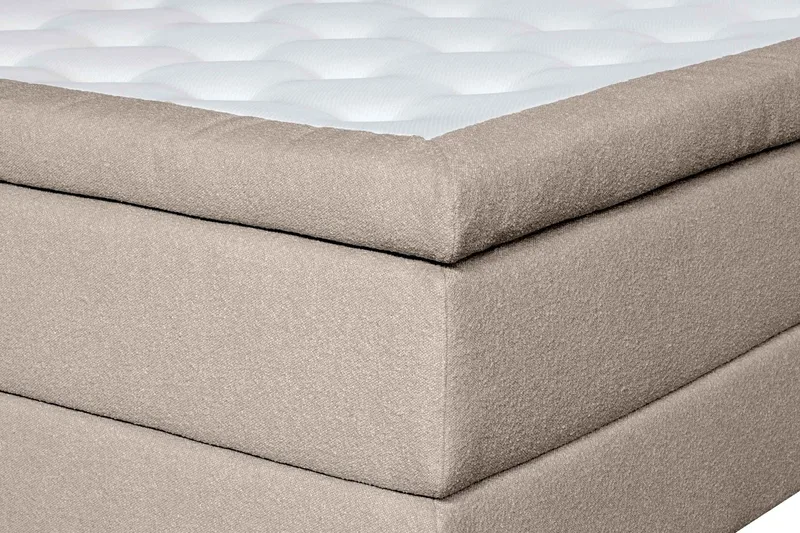 Oslo Lyx Sängpaket 180 curved loop 3 - Beige - Möbler - Säng - Kontinentalsäng