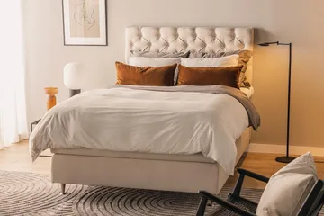 Oslo Lyx Sängpaket Kontinentalsäng 140x200 cm - Ljusbeige - Möbler - Säng - Kontinentalsäng