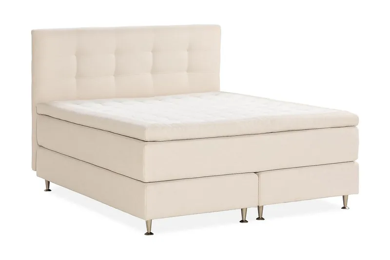 Oslo Lyx Sängpaket Kontinentalsäng 160x200 cm - Ljusbeige - Möbler - Säng - Kontinentalsäng