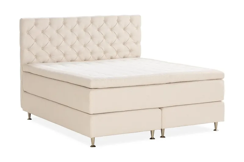 Oslo Lyx Sängpaket Kontinentalsäng 180x200 cm - Ljusbeige - Möbler - Säng - Kontinentalsäng
