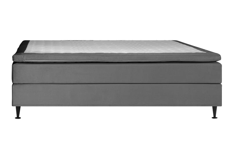 Pigge Extra Kontinentalsäng 160x200 - Grå - Möbler - Säng - Kontinentalsäng