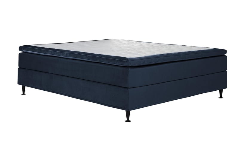 Pigge Extra Kontinentalsäng 180x200 - Mörkblå - Kontinentalsäng - Dubbelsäng - Komplett sängpaket