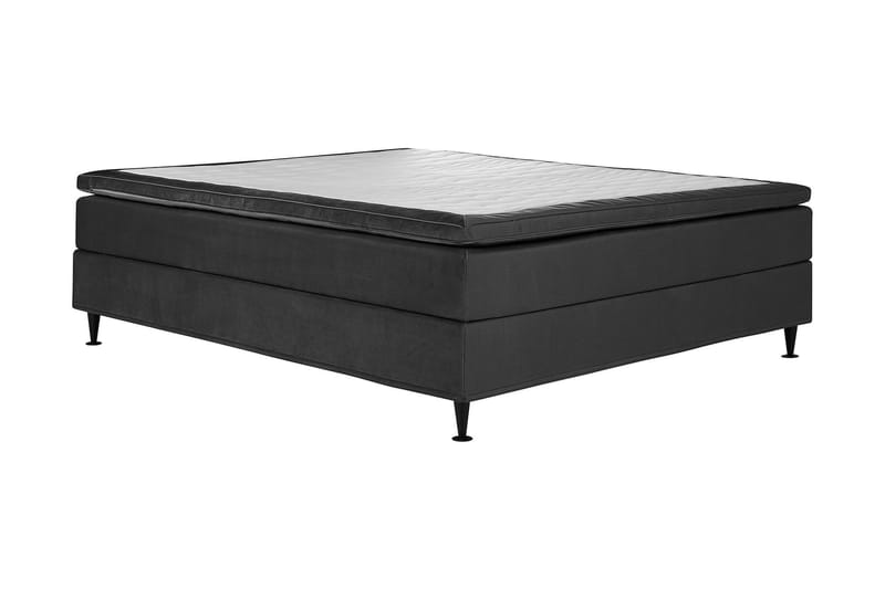 Pigge Extra Kontinentalsäng 180x200 - Mörkgrå - Möbler - Säng - Kontinentalsäng