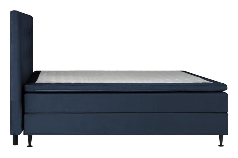 Pigge Extra Sängpaket Kontinentalsäng 160x200 - Mörkblå - Kontinentalsäng