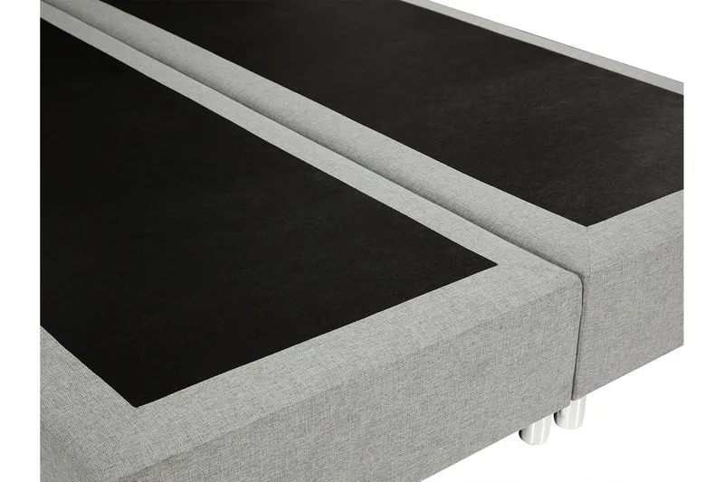 Plevoll Kontinentalsäng 140x200 - Ljusgrå - Möbler - Säng - Kontinentalsäng