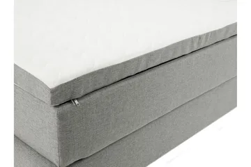 Plevoll Kontinentalsäng 140x200 - Ljusgrå - Möbler - Säng - Kontinentalsäng