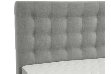 Plevoll Kontinentalsäng 140x200 - Mörkgrå - Möbler - Säng - Kontinentalsäng