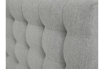 Plevoll Kontinentalsäng 160x200 - Ljusgrå - Möbler - Säng - Kontinentalsäng