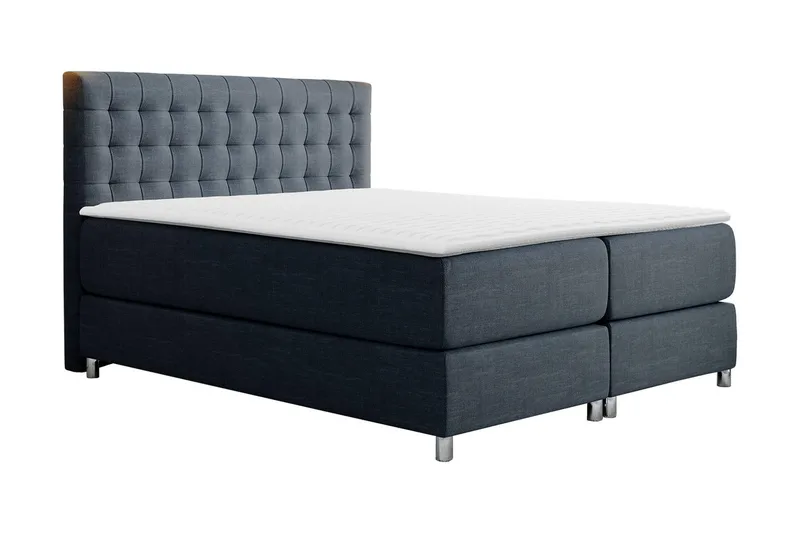 Plevoll Kontinentalsäng 180x200  Grå, Grå