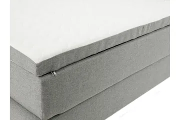 Plevoll Kontinentalsäng 180x200  Ljusgrå - Ljusgrå - Möbler - Säng - Kontinentalsäng