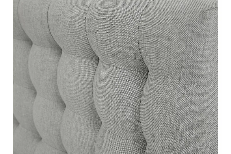 Plevoll Kontinentalsäng 180x200  Ljusgrå - Ljusgrå - Möbler - Säng - Kontinentalsäng