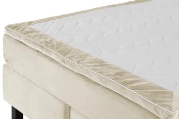 Princess Kontinentalsäng 140x200cm - Beige/Sammet - Möbler - Säng - Kontinentalsäng