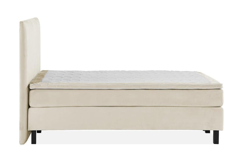 Princess Kontinentalsäng 140x200cm - Beige/Sammet - Möbler - Säng - Kontinentalsäng