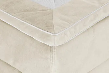 Princess Kontinentalsäng 140x200cm - Beige/Sammet - Möbler - Säng - Kontinentalsäng