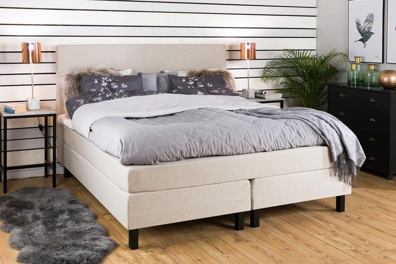 Princess Kontinentalsäng - 160x200 Beige - Möbler - Säng - Kontinentalsäng