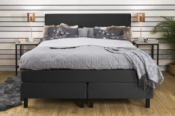 Princess Kontinentalsäng 160x200cm - Grå - Möbler - Säng - Kontinentalsäng