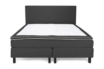 Princess Kontinentalsäng 160x200cm - Grå - Möbler - Säng - Kontinentalsäng