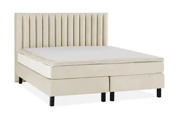 Princess Kontinentalsäng 180x200cm - Beige/Sammet - Möbler - Säng - Kontinentalsäng