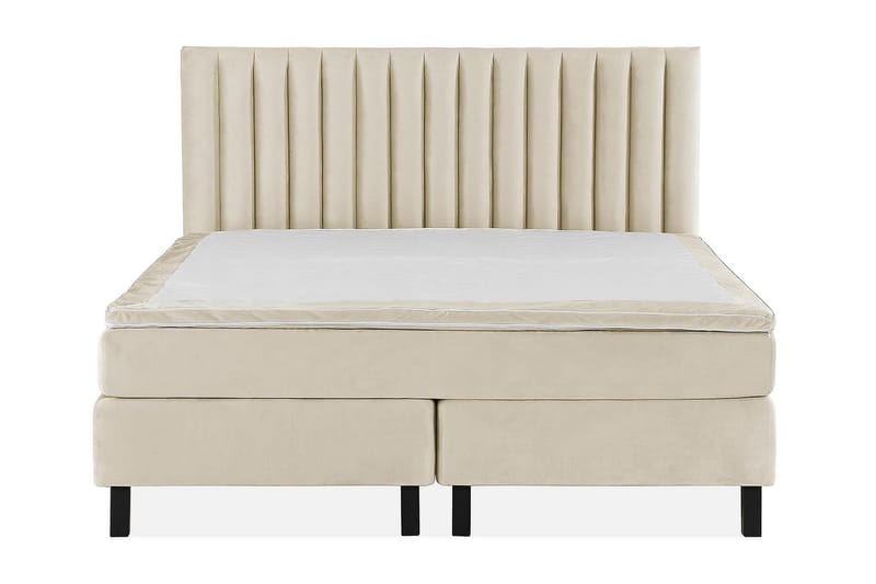 Princess Kontinentalsäng 180x200cm - Beige/Sammet - Möbler - Säng - Kontinentalsäng