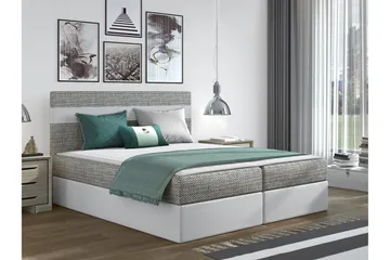 Puente Kontinentalsäng 180x200 cm  Vit - Vit - Möbler - Säng - Kontinentalsäng