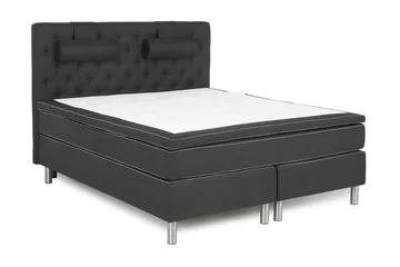 Queen Komplett Sängpaket 160x200 - Svart - Möbler - Säng - Kontinentalsäng