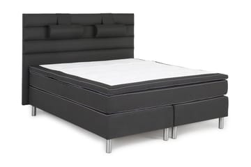 Queen Komplett Sängpaket 180x200 - Svart 180x200 - Möbler - Säng - Kontinentalsäng