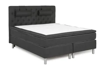 Queen Kontinentalsäng 160x200 - Svart - Möbler - Säng - Kontinentalsäng