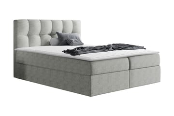Rico Kontinentalsäng 120x208cm LED-belysning - Grå - Möbler - Säng - Kontinentalsäng