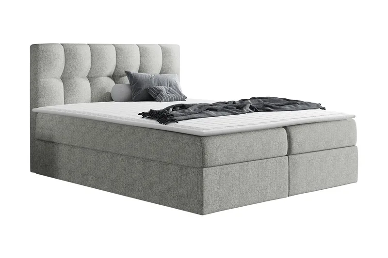 Rico Kontinentalsäng 160x208cm, Grå