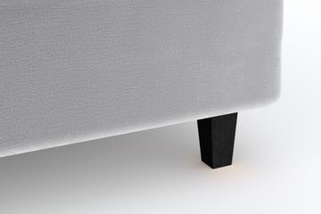 Romance Lyx Velvet Sängpaket 210x210 - Ljusgrå - Möbler - Säng - Kontinentalsäng
