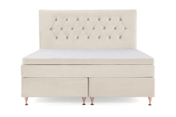 Med sänggavel - Beige