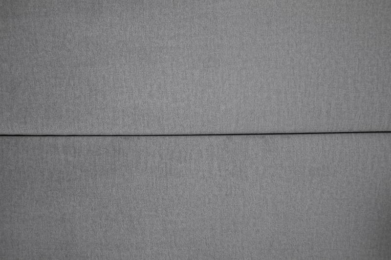Royal Velvet Komplett Sängpaket 180x200 cm - Ljusgrå med Låga Svarvade Ben - Möbler - Säng - Kontinentalsäng