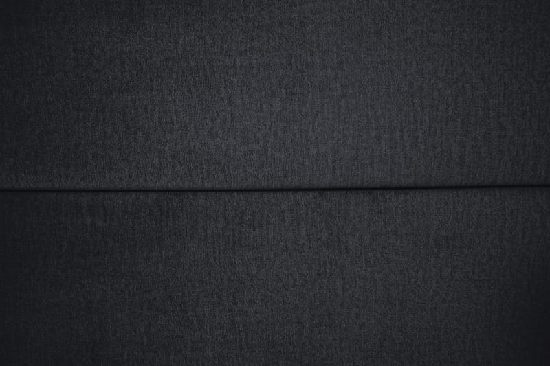 Royal Velvet Komplett Sängpaket 210x210 cm - Svart med Låga Silverben - Möbler - Säng - Kontinentalsäng