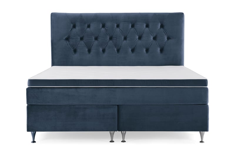 Royal Velvet Kontinentalsäng 160x200 cm, Mörkblå