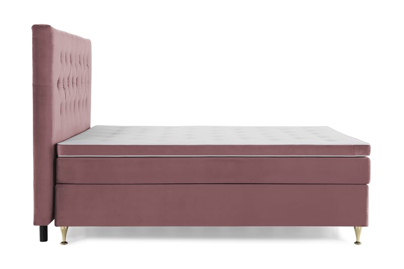 Royal Velvet Kontinentalsäng 160x200 cm - Rosa - Möbler - Säng - Kontinentalsäng