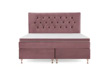 Utan sänggavel - Rosa