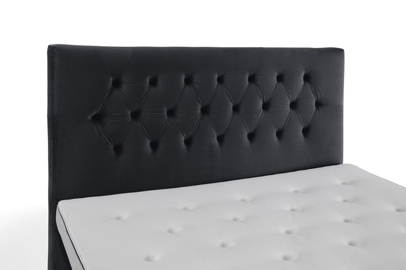 Royal Velvet Kontinentalsäng 160x200 cm - Svart - Möbler - Säng - Kontinentalsäng