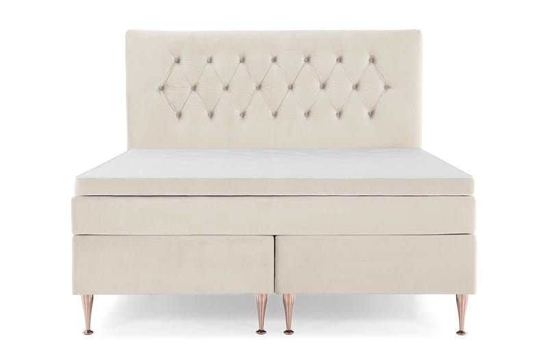 Royal Velvet Kontinentalsäng 180x200 cm - Beige - Möbler - Säng - Kontinentalsäng