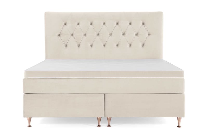 Royal Velvet Kontinentalsäng 180x200 cm - Beige - Möbler - Säng - Kontinentalsäng