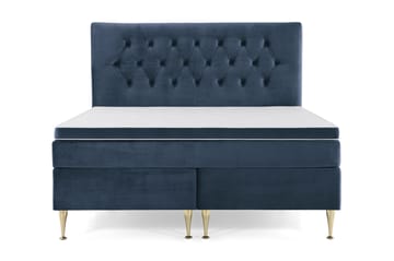 Utan sänggavel - Blå