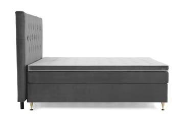 Royal Velvet Kontinentalsäng 180x200 cm - Mörkgrå - Möbler - Säng - Kontinentalsäng