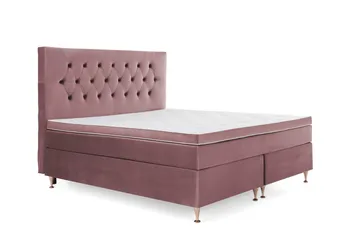 Royal Velvet Kontinentalsäng 180x200 cm - Rosa - Möbler - Säng - Kontinentalsäng