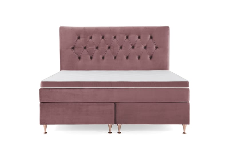 Royal Velvet Kontinentalsäng 180x200 cm - Rosa - Möbler - Säng - Kontinentalsäng
