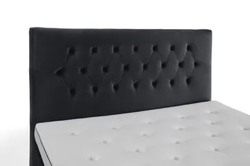 Royal Velvet Kontinentalsäng 180x200 cm - Svart - Möbler - Säng - Kontinentalsäng