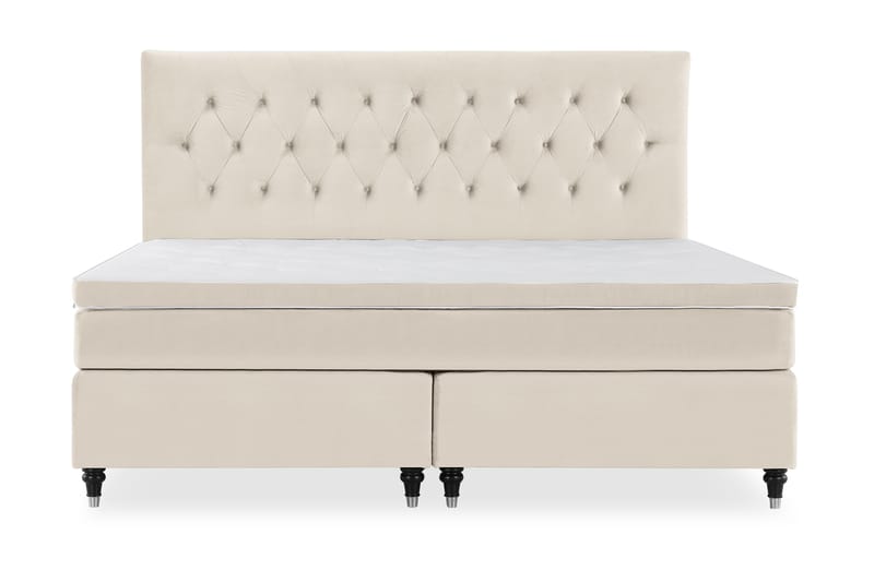 Royal Velvet Kontinentalsäng 210x210 cm - Beige - Möbler - Säng - Kontinentalsäng