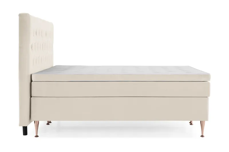 Royal Velvet Kontinentalsäng 210x210 cm - Beige - Möbler - Säng - Kontinentalsäng