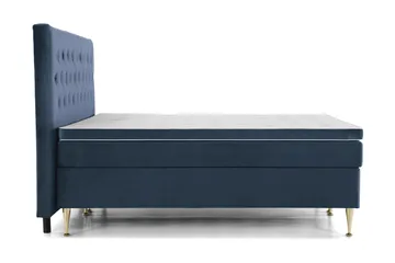 Royal Velvet Kontinentalsäng 210x210 cm - Mörkblå - Möbler - Säng - Kontinentalsäng