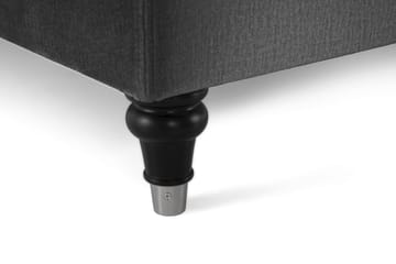 Royal Velvet Kontinentalsäng 210x210 cm - Mörkgrå - Möbler - Säng - Kontinentalsäng