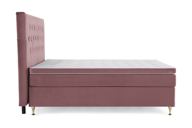 Royal Velvet Kontinentalsäng 210x210 cm - Rosa - Möbler - Säng - Kontinentalsäng