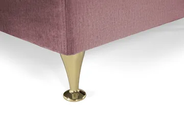 Royal Velvet Kontinentalsäng 210x210 cm - Rosa - Möbler - Säng - Kontinentalsäng